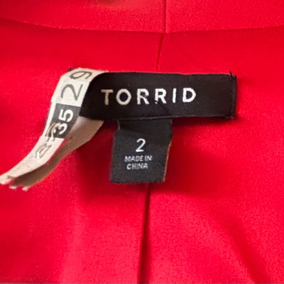 Red Torrid Blazer - Picture 2 of 3